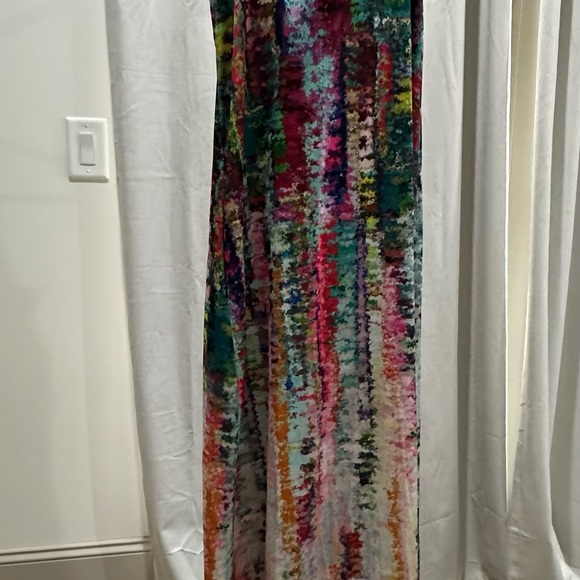 Colorful Abstract Maxi Dress - Picture 2 of 5